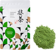 Ocha & Co. Shizuoka Matcha - Ceremonial Grade - Japanese First-Harvest Matcha Green Tea Powder, Traditionally Stone-Milled, 50g.